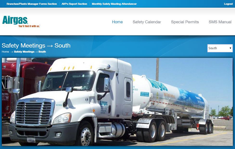 Airgas Strategic SEO screenshot 1